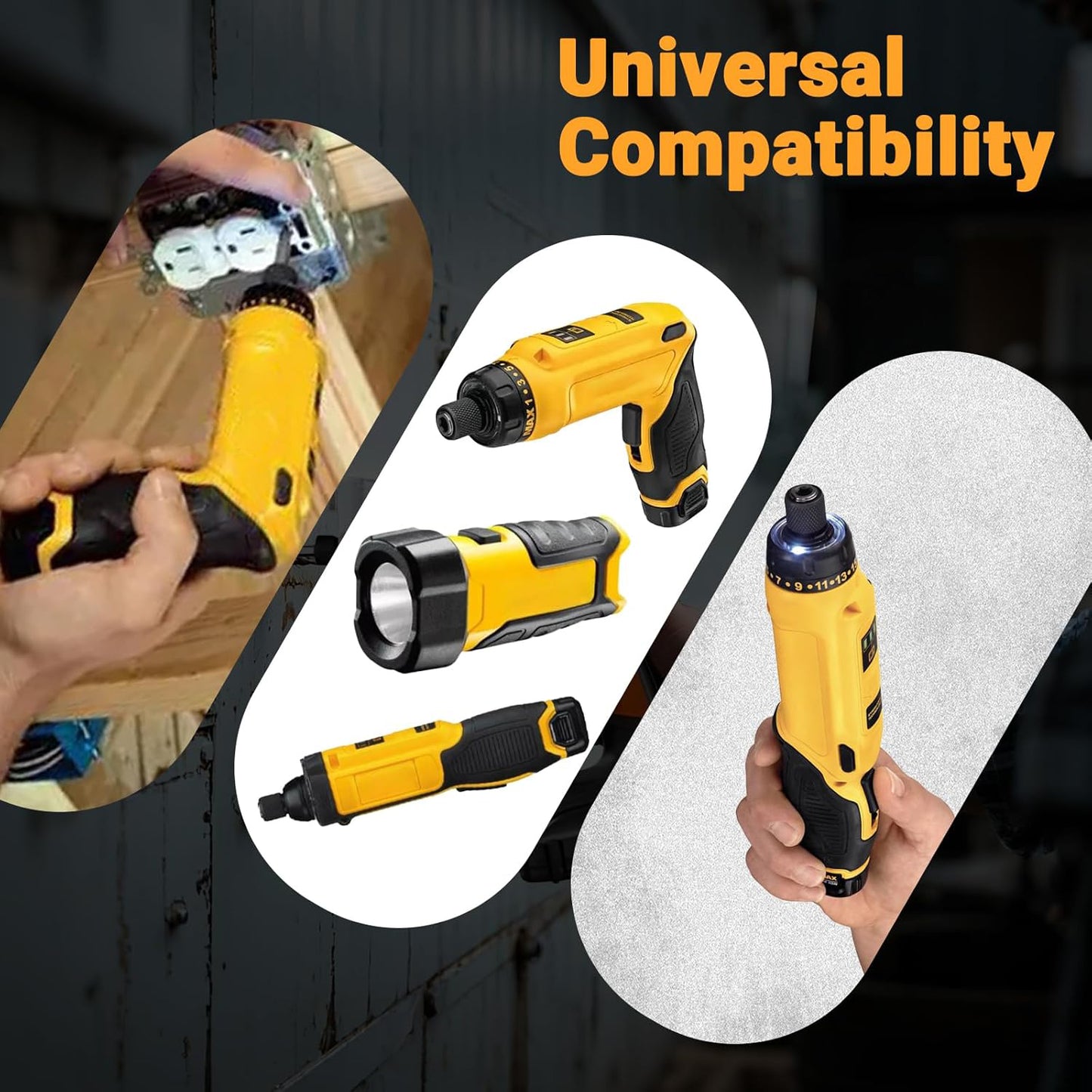 SHENTEC 2 Pack 2000mAh 8-Volt Replacement Battery Compatible with DEWALT