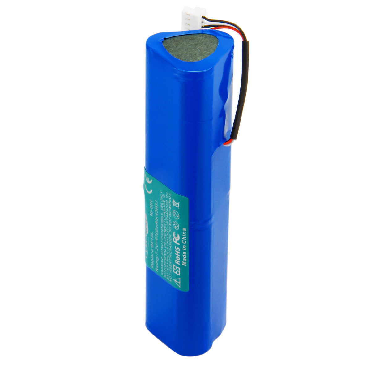 7.2V 6Ah Ni-MH Replacement Battery for Fluke BP190 B11432 Scopemeter 192 192B 196 196B 196C