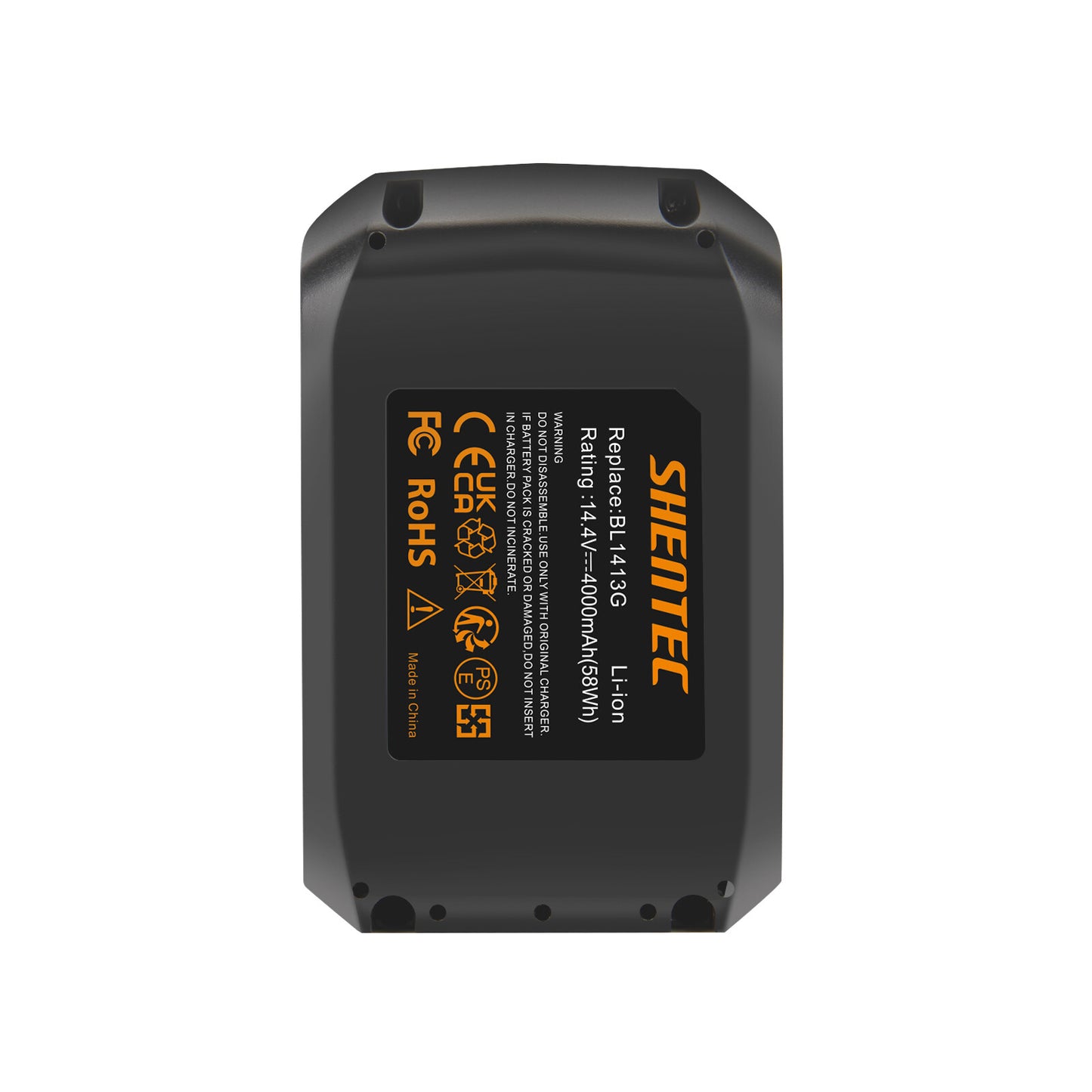 SHENTEC 4000mAh 14.4V LI-ion Replacement Battery for Makita BL1413G BL1411G BL1415G HP347DWE JV143D