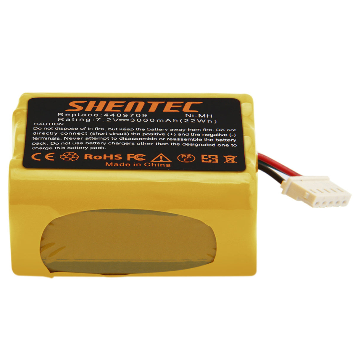 SHENTEC 2x 3.0AH 7.2V Ni-MH Battery For iRobot Braava 390 380T 390T 4409709 Mint Plus 5200C