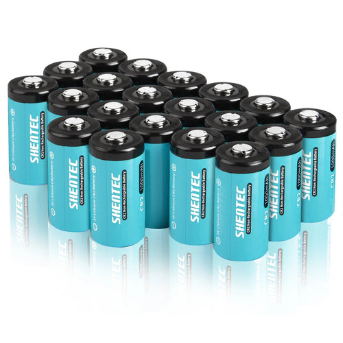 SHENTEC 20Pcs 1000mAh 3Volt CR-2 CR2 Lithium Battery For DR2R DLCR2 KCR2 CR17355