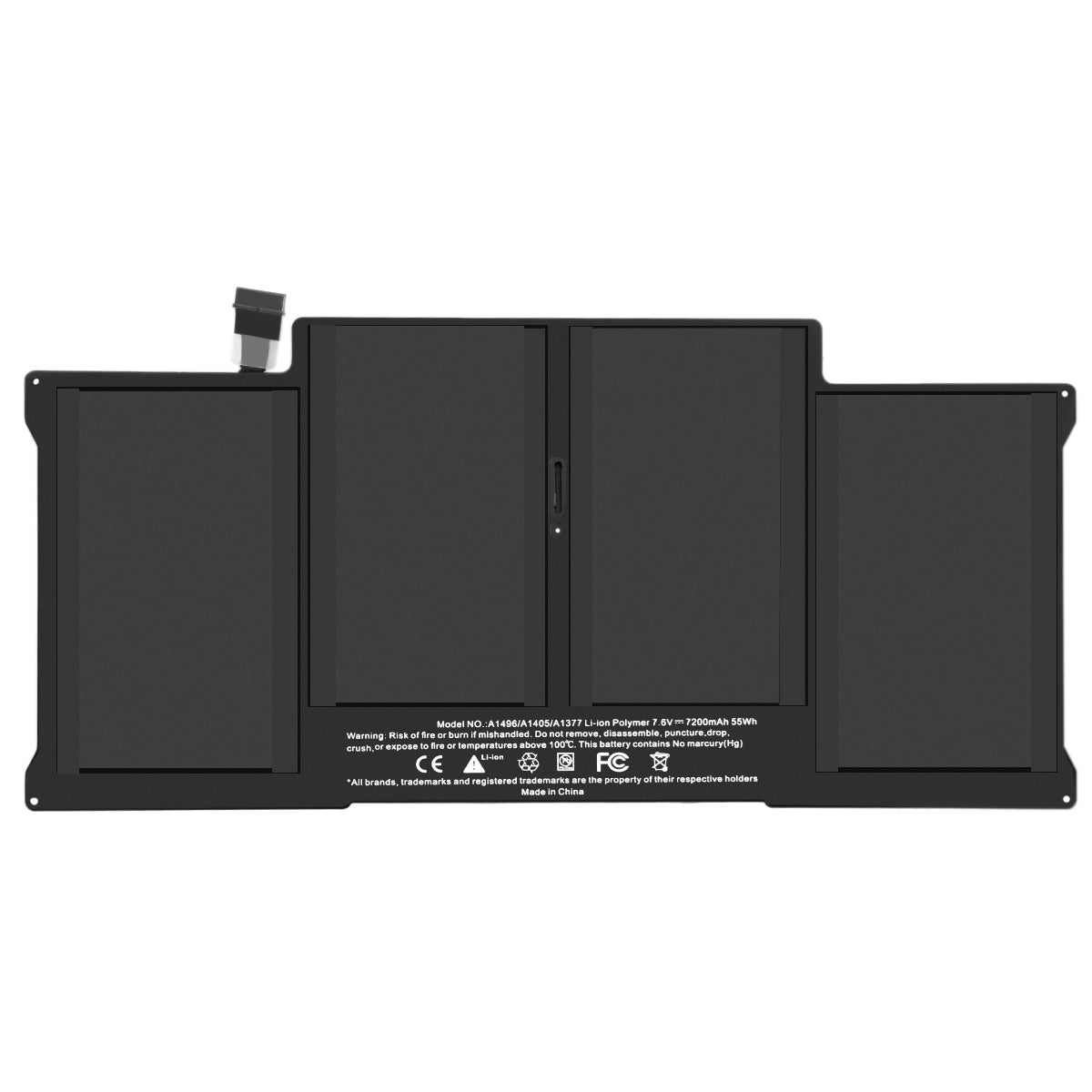 7.2Ah A1377 A1405 A1369 A1466 Battery For Apple MacBook Air 13" 2013 2014 2015