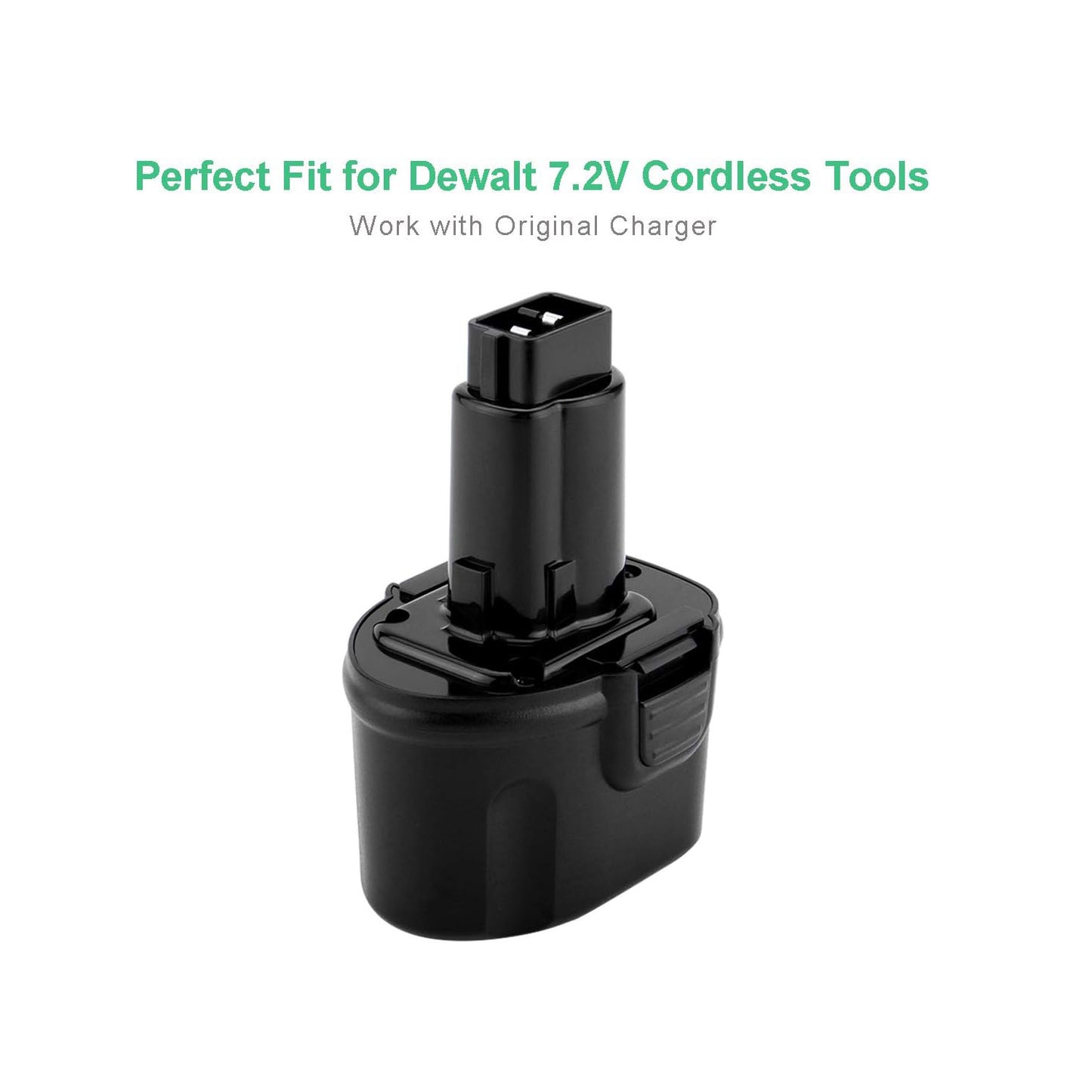 SHENTEC 3000mAh 7.2V Battery Compatible with Dewalt