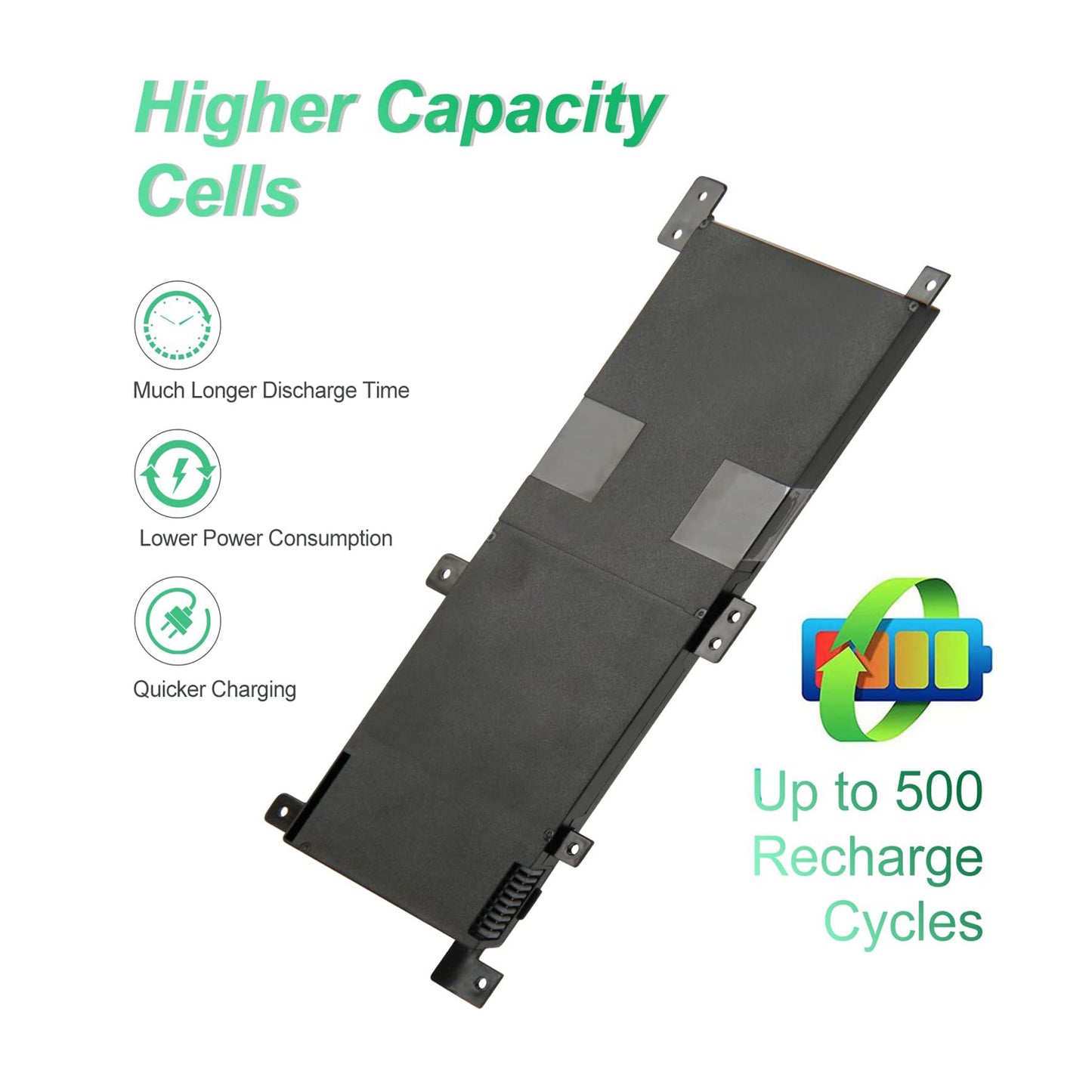 SHENTEC 7.6V 38Wh C21N1509 Battery for Asus Vivobook