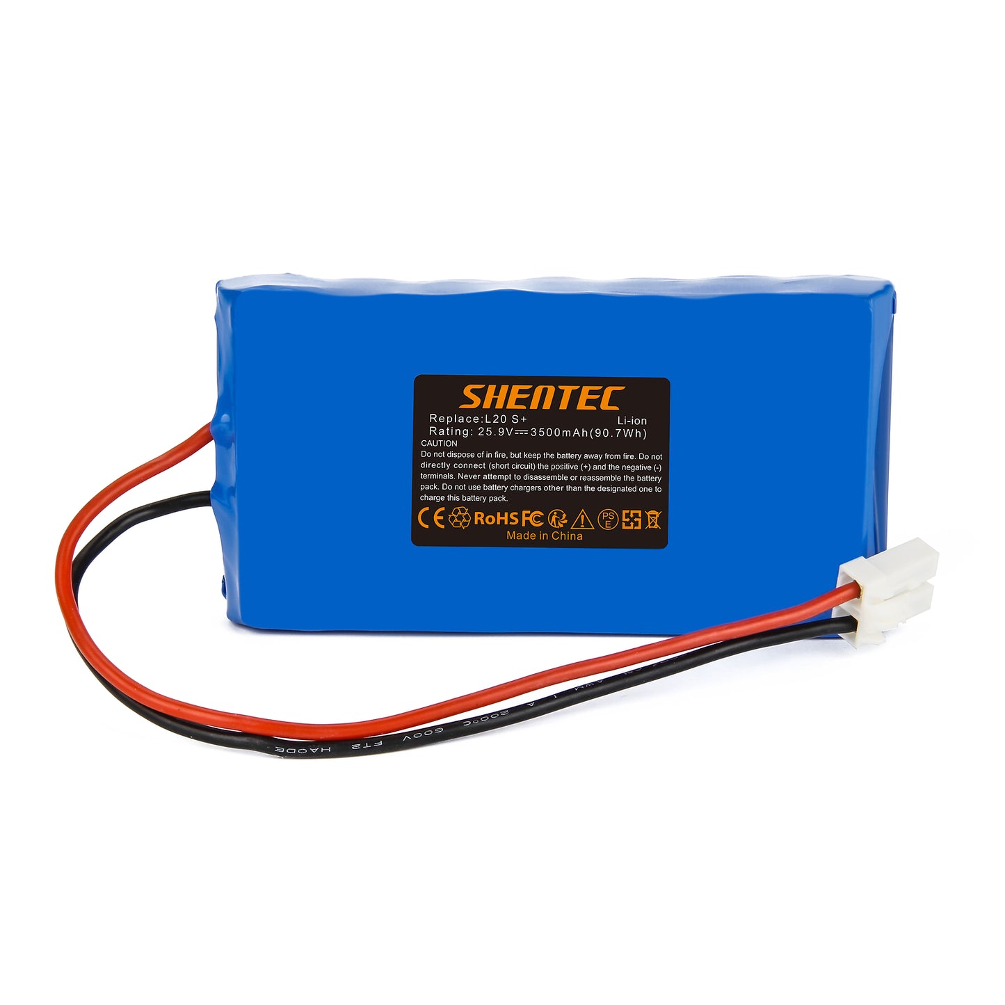 SHENTEC 3500mAh 25.9V Li-ion Battery For Ambrogio 015E00600A 015E00600 Ambrogio L15 L20