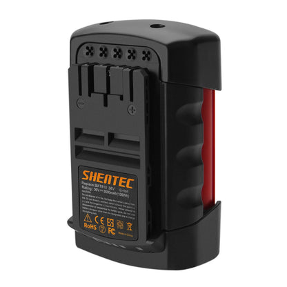 SHENTEC 36V 3000mAh Li-ion Battery For Bosch 11536C 11536VSR 38636-01 BAT810