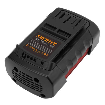 SHENTEC 36V 5aH Li-ion Replacement Battery For Bosch Rotak 32 LI 34 LI 37 LI 43 LI Bosch 36V BAT810 BAT836 BAT840 D70771 2607336003
