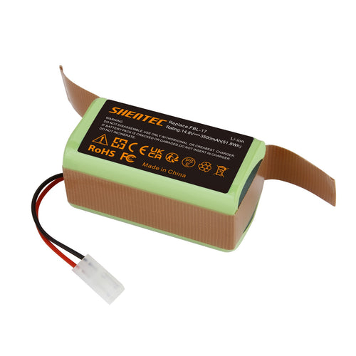 SHENTEC 14.8V 3.5Ah Battery for Bissell EV675,2503, 2933, 2859, 3115,Bob Sweep WJ540011