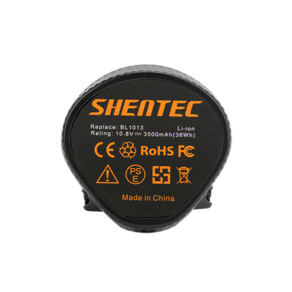 SHENTEC 3.5Ah 10.8V Li-ion Battery for Makita BL1013 BL1014 LCT203 194550-6 194551-4