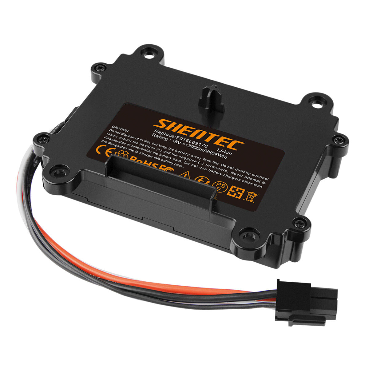 SHENTEC 3.0Ah 18V Li-ion Battery for Bosch Indego F016L69176 F016104898 5INR19/66 S+400