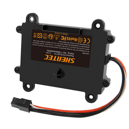 SHENTEC 3.0Ah 18V Li-ion Battery for Bosch Indego F016L69176 F016104898 5INR19/66 S+400