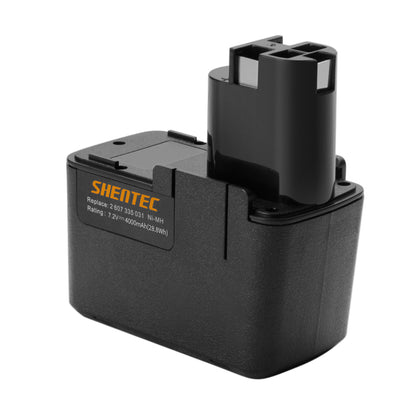 4.0Ah 7.2V Ni-MH Battery For Bosch 2607335032 2607335033 GDR50 PSR GSR 7.2 VES-2