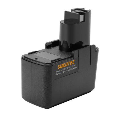4.0Ah 7.2V Ni-MH Battery For Bosch 2607335032 2607335033 GDR50 PSR GSR 7.2 VES-2