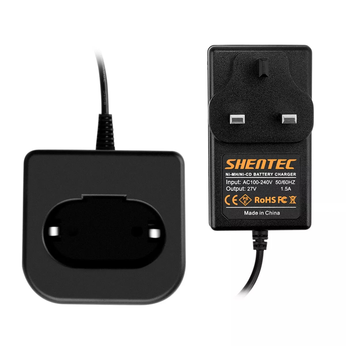 SHENTEC Battery Charger For Paslode 6V Ni-MH 404717 B20544E BCPAS-404717