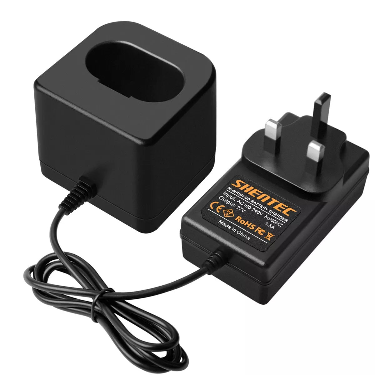 SHENTEC Battery Charger For Paslode 6V Ni-MH 404717 B20544E BCPAS-404717