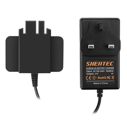 SHENTEC 7.2V-18V Battery Charger For Milwaukee AEG Ni-CD/MH BXS12 P12P BX12 BXS9.6 MX9.6