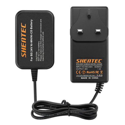 SHENTEC Battery Charger For Bosch 1.2-24V Ni-MH NI-CD BAT240, BAT299, BAT030, BAT031