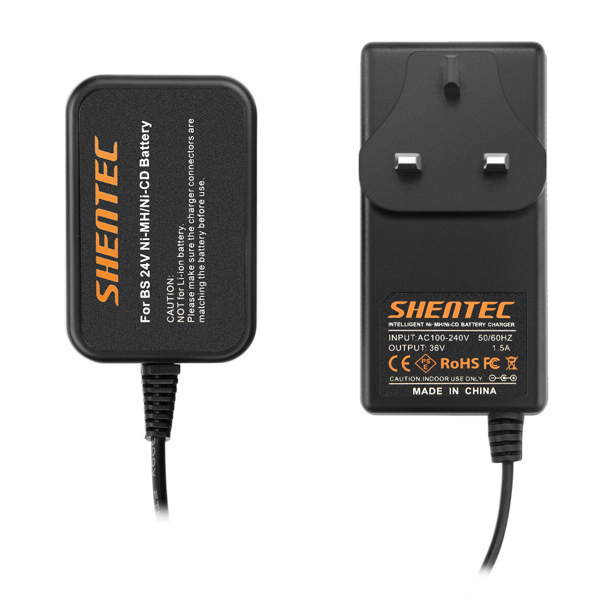 SHENTEC Battery Charger For Bosch 1.2-24V Ni-MH NI-CD BAT240, BAT299, BAT030, BAT031