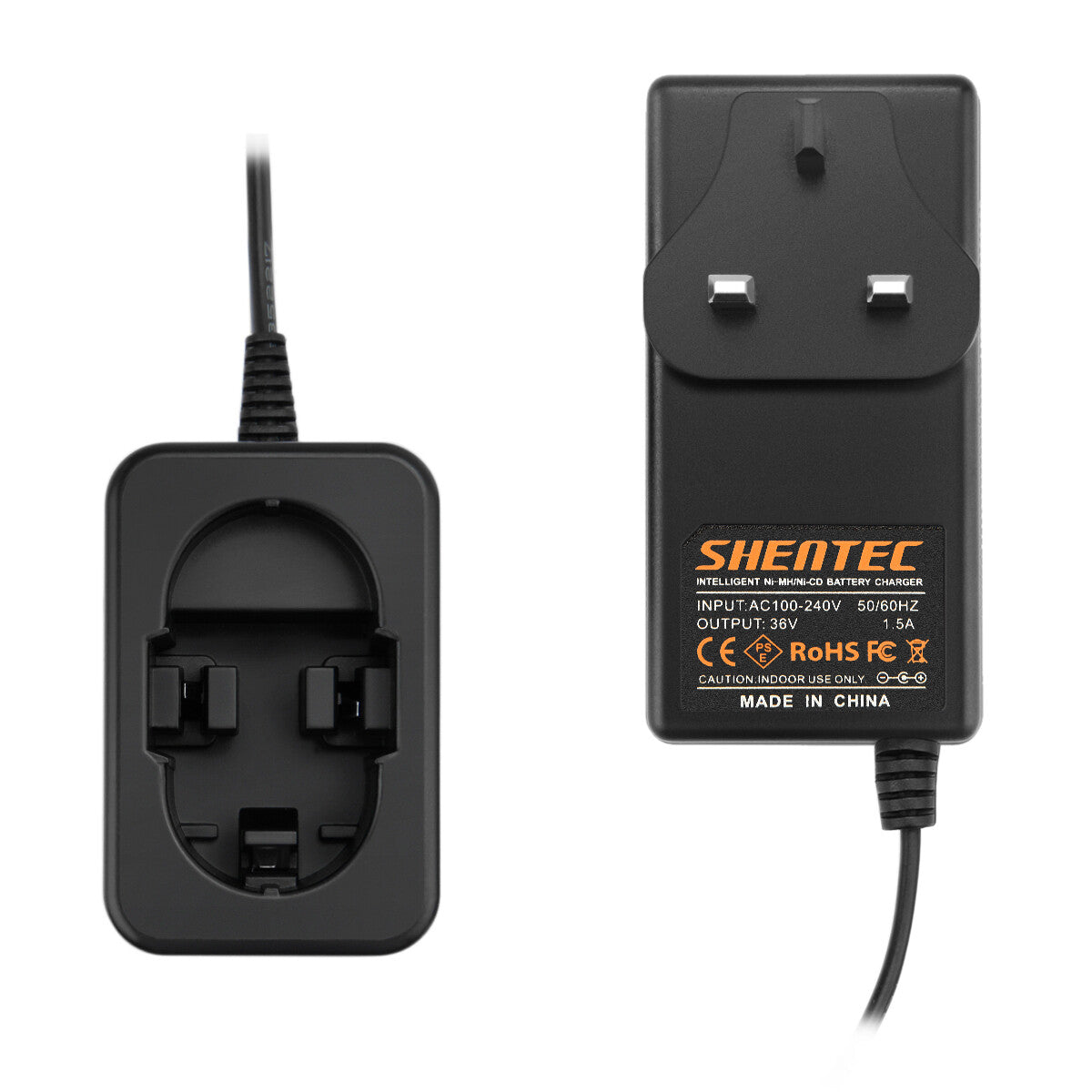 SHENTEC Battery Charger For Bosch 1.2-24V Ni-MH NI-CD BAT240, BAT299, BAT030, BAT031