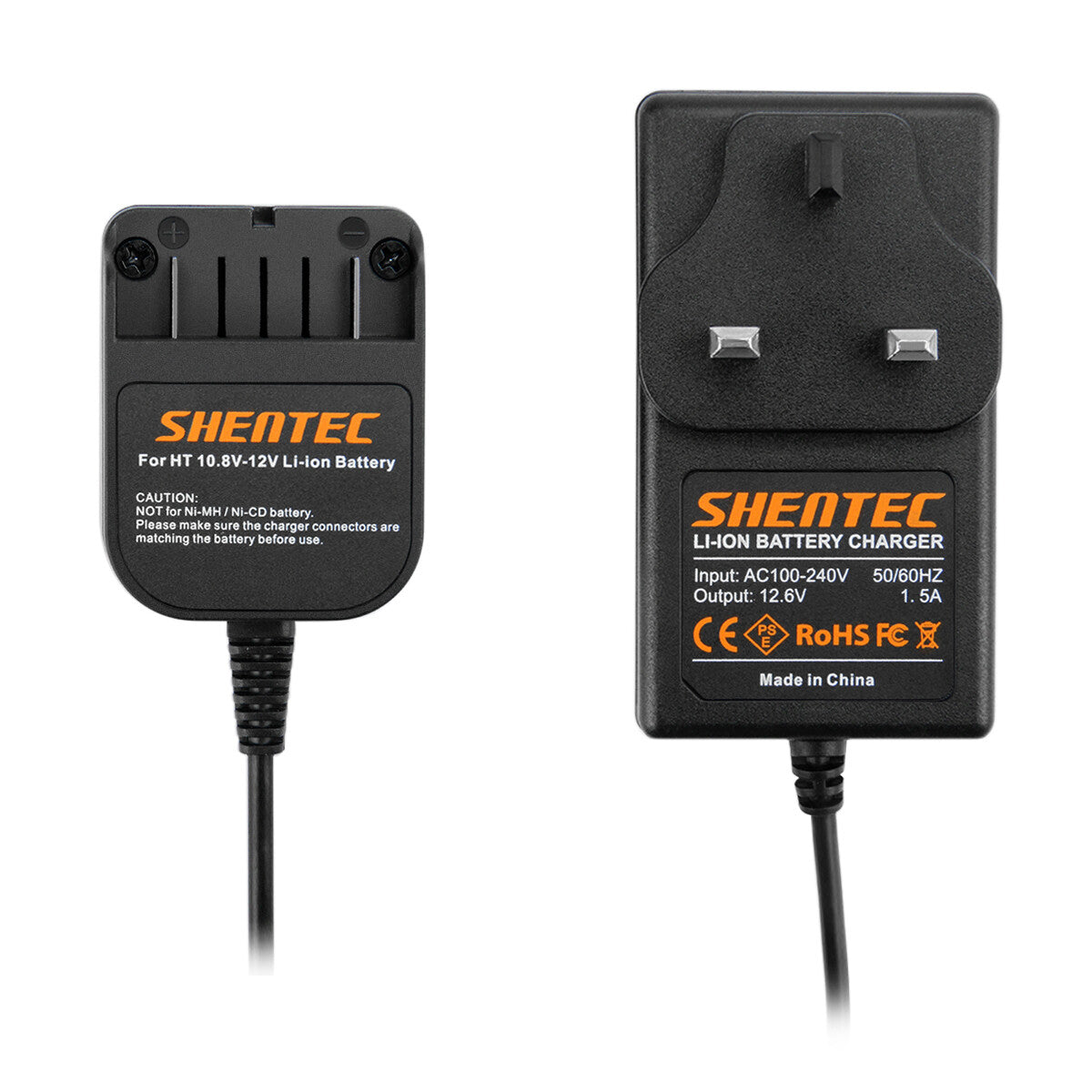 SHENTEC  PLG 10.8-12V Li-ion Battery Charger For Hitachi BCL1015 BCL1030 BCL1030A BCL1030M