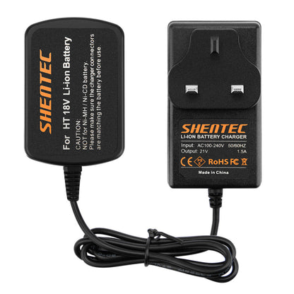 SHENTEC 18V Li-ion Battery Charger For Hitachi BCL1815 EBM1830 BCL1830 327730 327731 326241