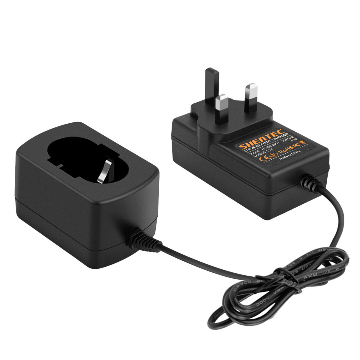 SHENTEC 18V Li-ion Battery Charger For Hitachi BCL1815 EBM1830 BCL1830 327730 327731 326241