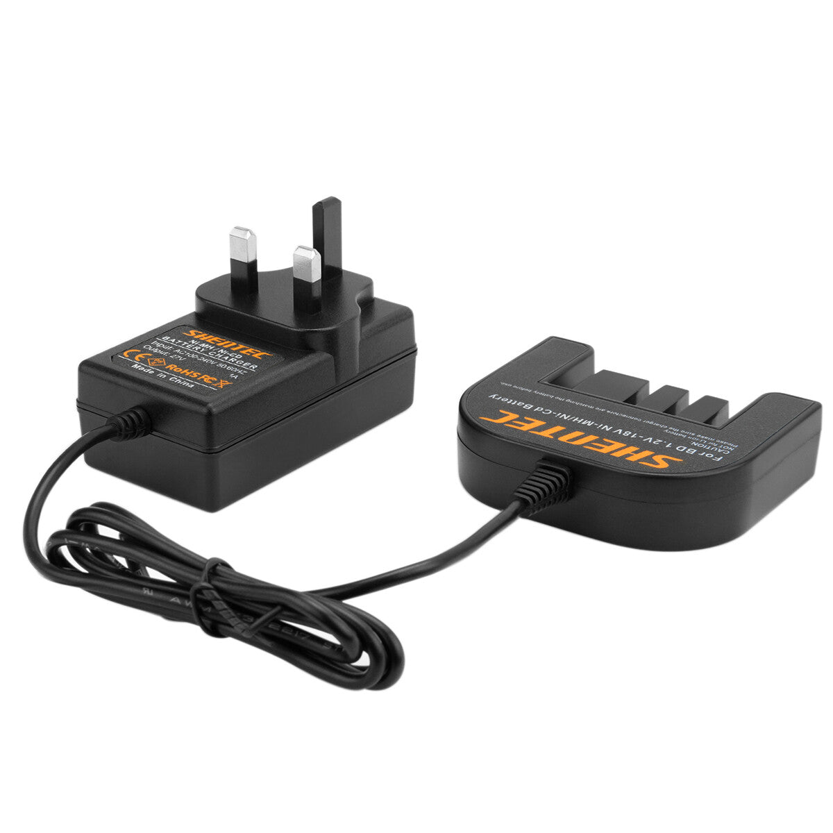 SHENTEC Battery Charger For Black Decker A1718 HPB18 244760-00 Firestorm FS18FL