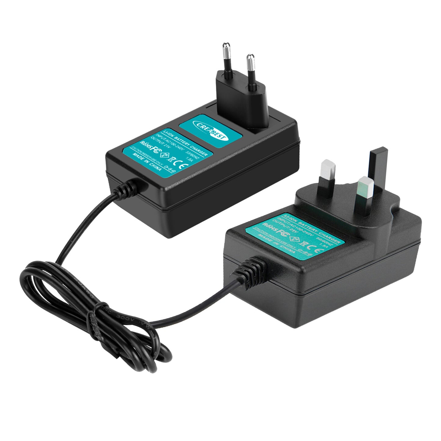 Charger for Bosch PSB18 LI-2 PST18 LI PSM18 LI PSR18 26073360 Li-ion Battery 18V