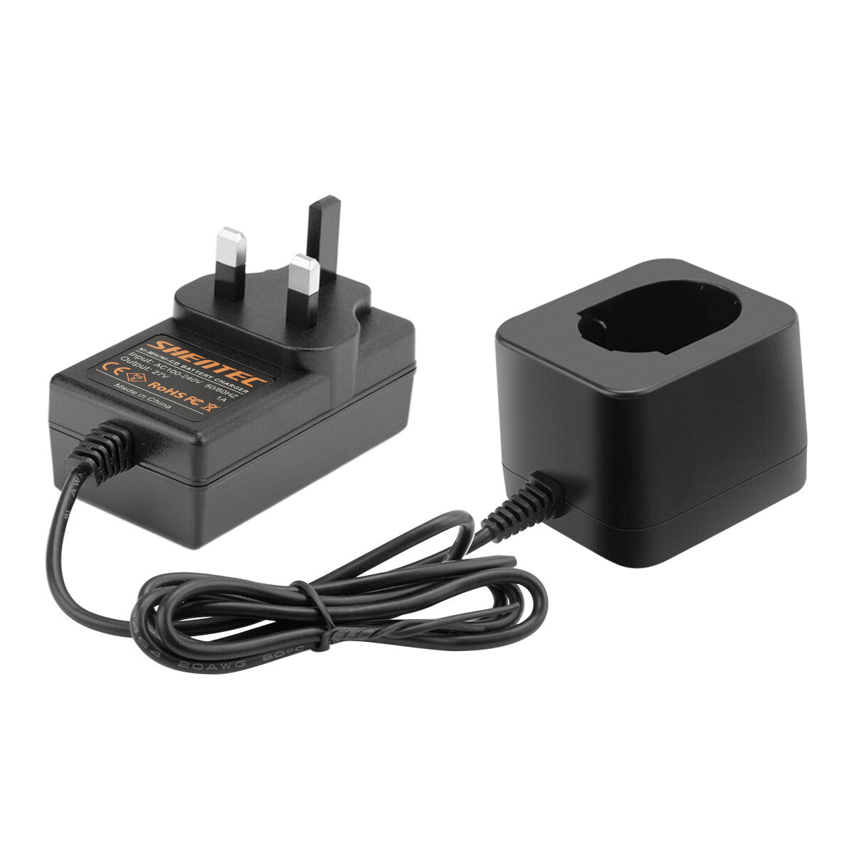 SHENTEC 7.2V-14.4V Ni-MH Battery Charger For Dewalt DE9074 DC9071 DE9075 DW9072 DE9037