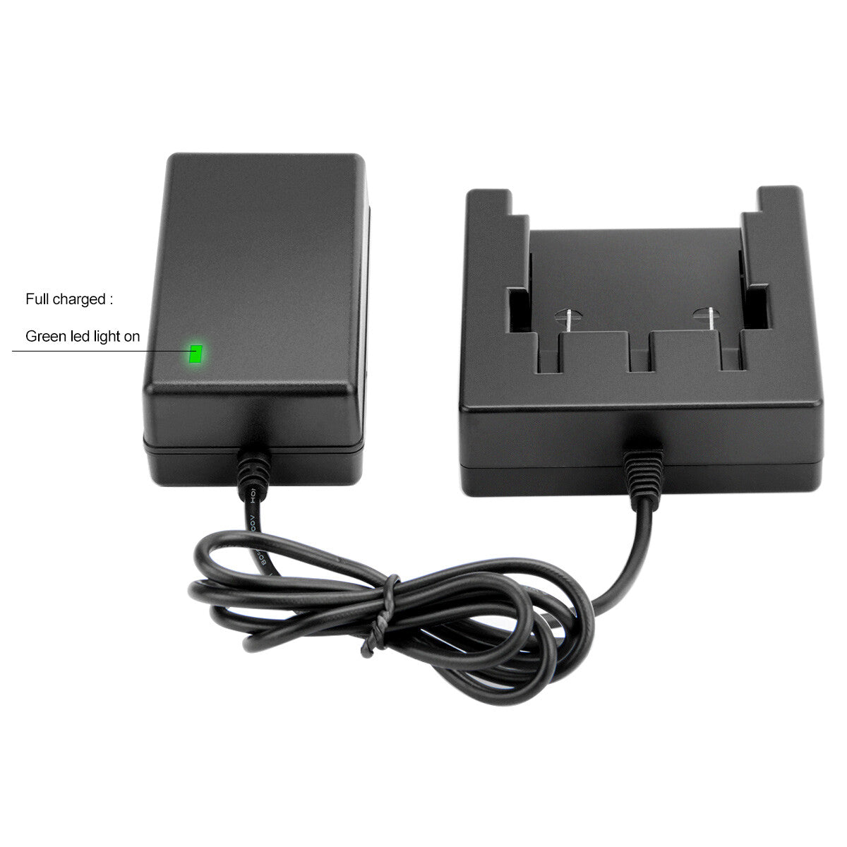 SHENTEC 40V Li-ion Battery Charger for GreenWorks 29472 29282 24252 29462 21332