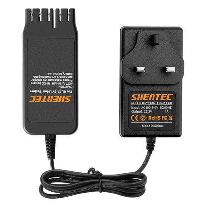 SHENTEC 21.6V Li-ion Battery Charger For Hilti B22/1.6 B22/2.6 B22/3.3 SF 22-A SFC 22-A
