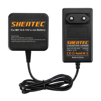 SHENTEC 10.8V Li-ion Battery Charger For Makita BL1014 BL1013 194550-6 195332-9 LCT203W