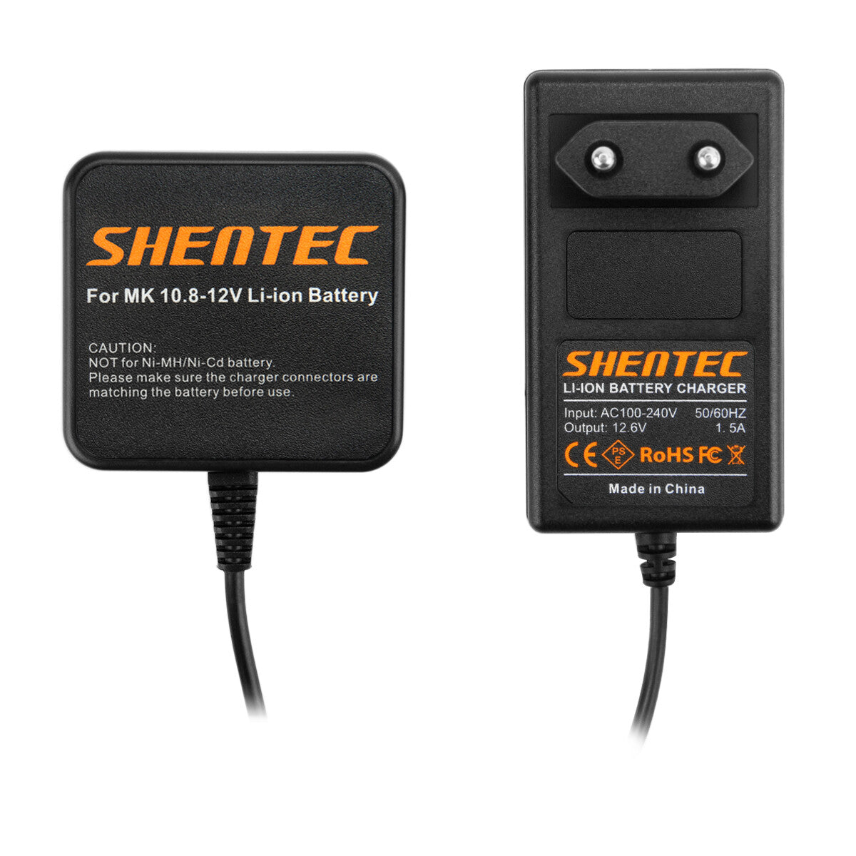 SHENTEC 10.8V Li-ion Battery Charger For Makita BL1014 BL1013 194550-6 195332-9 LCT203W