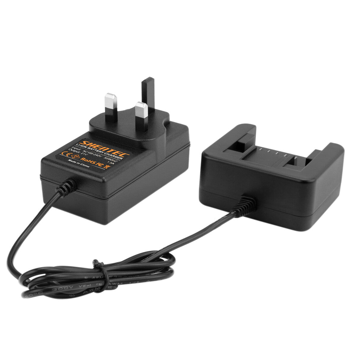 SHENTEC 18V Li-ion Battery Charger for Milwaukee M18B4 M18 48-11-1815 48-11-1890 M18B2