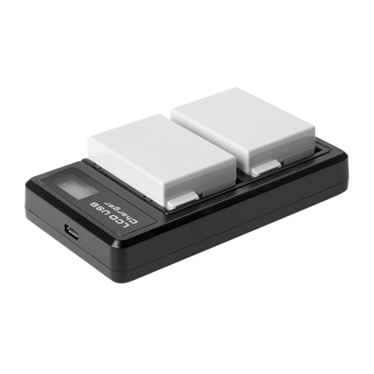 SHENTEC 2x LP-E8 Battery+ Dual Charger For Canon EOS 550D 600D 650D 700D Kiss T2i X4 X5