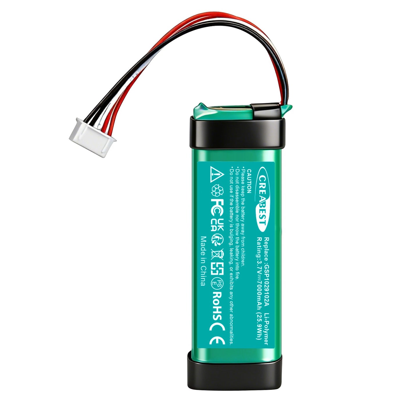3.7V 7000mAh Battery for JBL Charge 3 GSP1029102A Wireless Bluetooth Audio Speaker