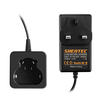 SHENTEC 12V Li-ion Battery Charger For Worx WA3503 WA3509 RW9300 WX382 WU288 WX125 WX283