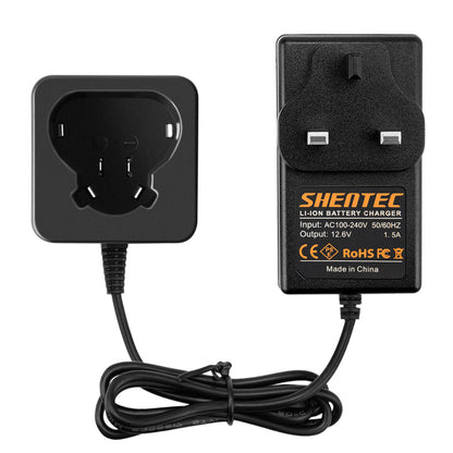 SHENTEC 12V Li-ion Battery Charger For Worx WA3503 WA3509 RW9300 WX382 WU288 WX125 WX283