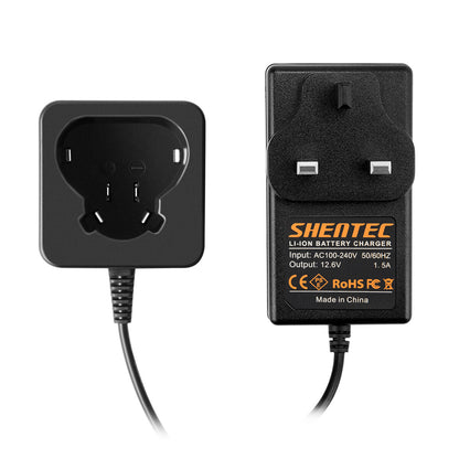 SHENTEC 12V Li-ion Battery Charger For Worx WA3503 WA3509 RW9300 WX382 WU288 WX125 WX283