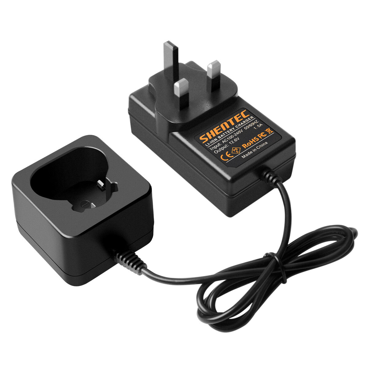 SHENTEC 12V Li-ion Battery Charger For Worx WA3503 WA3509 RW9300 WX382 WU288 WX125 WX283