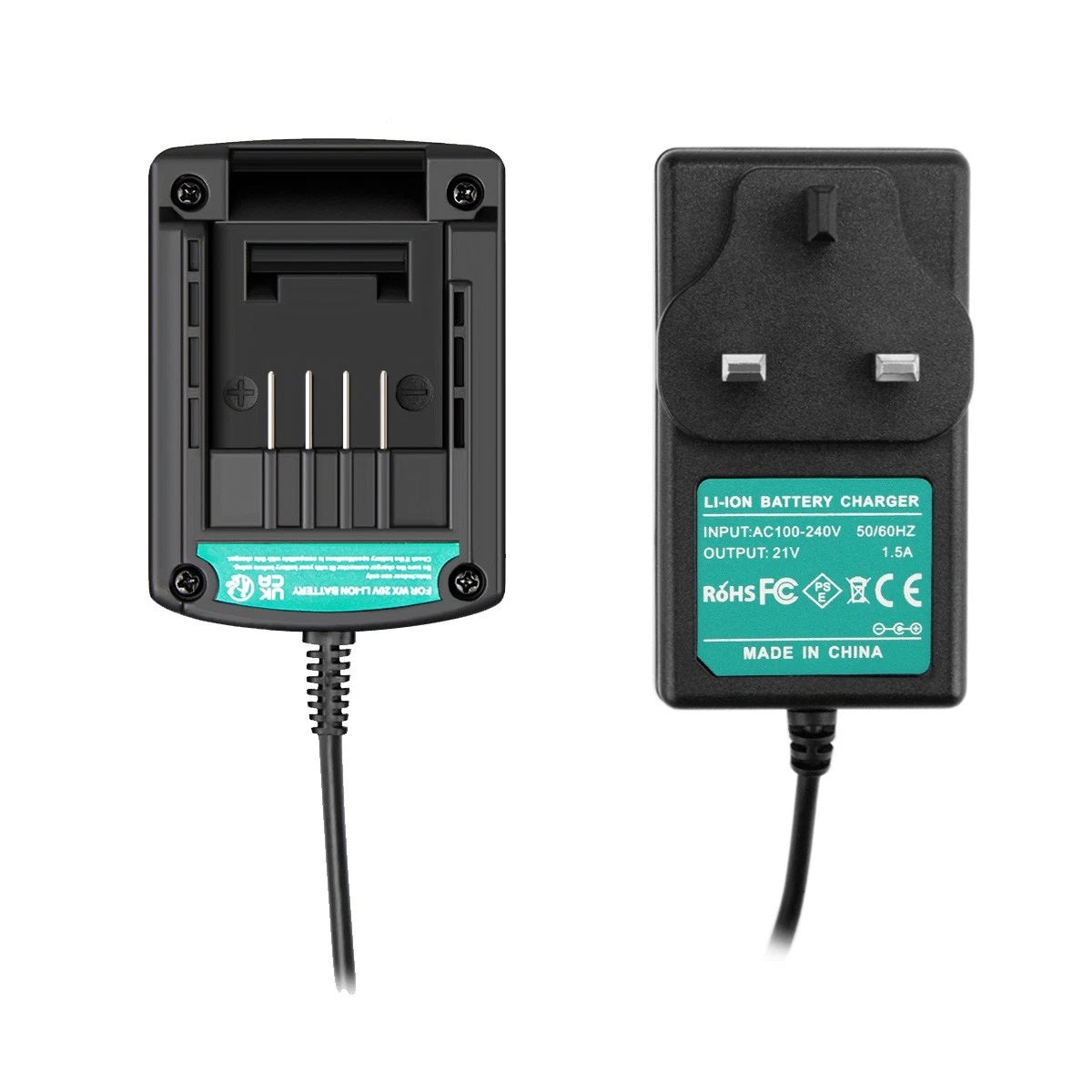 20V Lithium Charger For Worx WA3551.1 WX678 WG549 WX390.1 WX523 WX166 WG259E.9