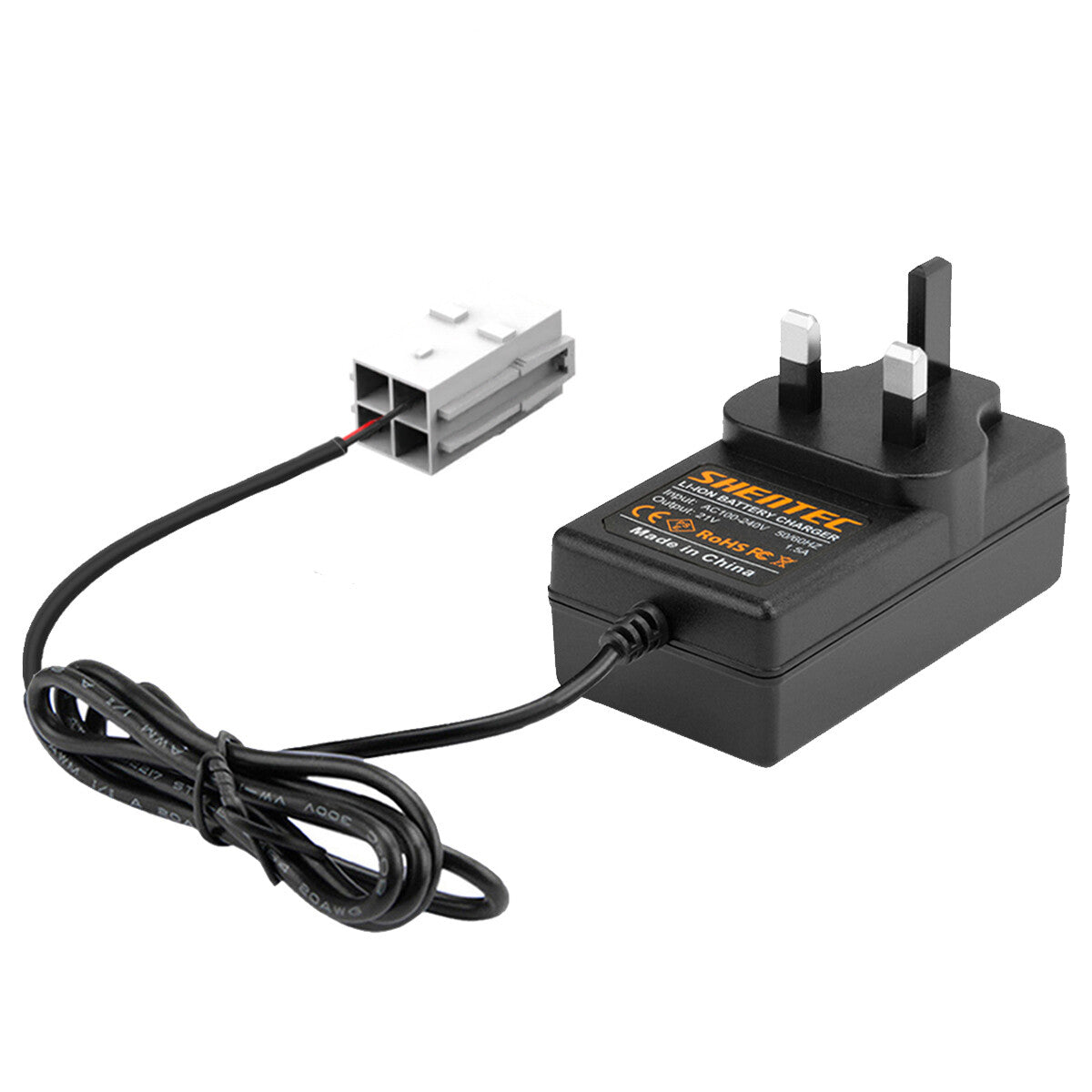 SHENTEC 20V Battery Charger for Worx 50032492 50032774 WA3230 WA3231 S500i S300i