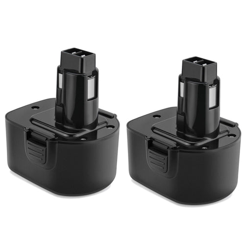 SHENTEC 2 Pack 4000mAh 12V Ni-MH Battery For Dewalt DE9074 DW9071 DE9501 DE9075 DC981 DW9072