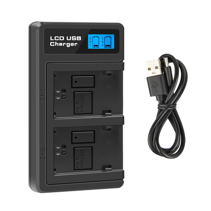 2x NP-W235 Battery+Dual Charger For Fujifilm GFX 100S 50S II X-H2S X-T5 XT4 X-T4