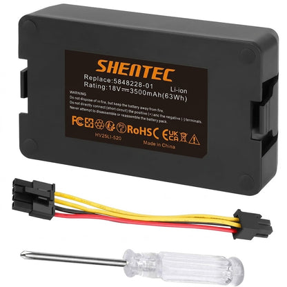 SHENTEC 18V Li-ion Replacement Battery For Garden Lawn Husqvarna Automower 115H 305 2020 310 2020 520 2021 520 2022 Limited Edition 2020