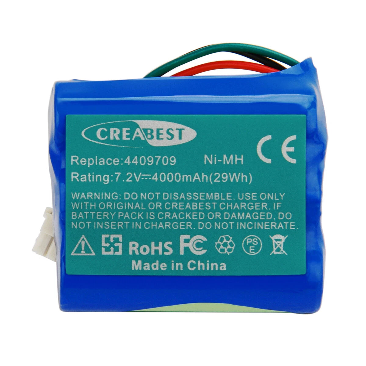 7.2V 4.0Ah Ni-MH Battery For iRobot Braava 380 380T 390 390T Mint 5200 5200C