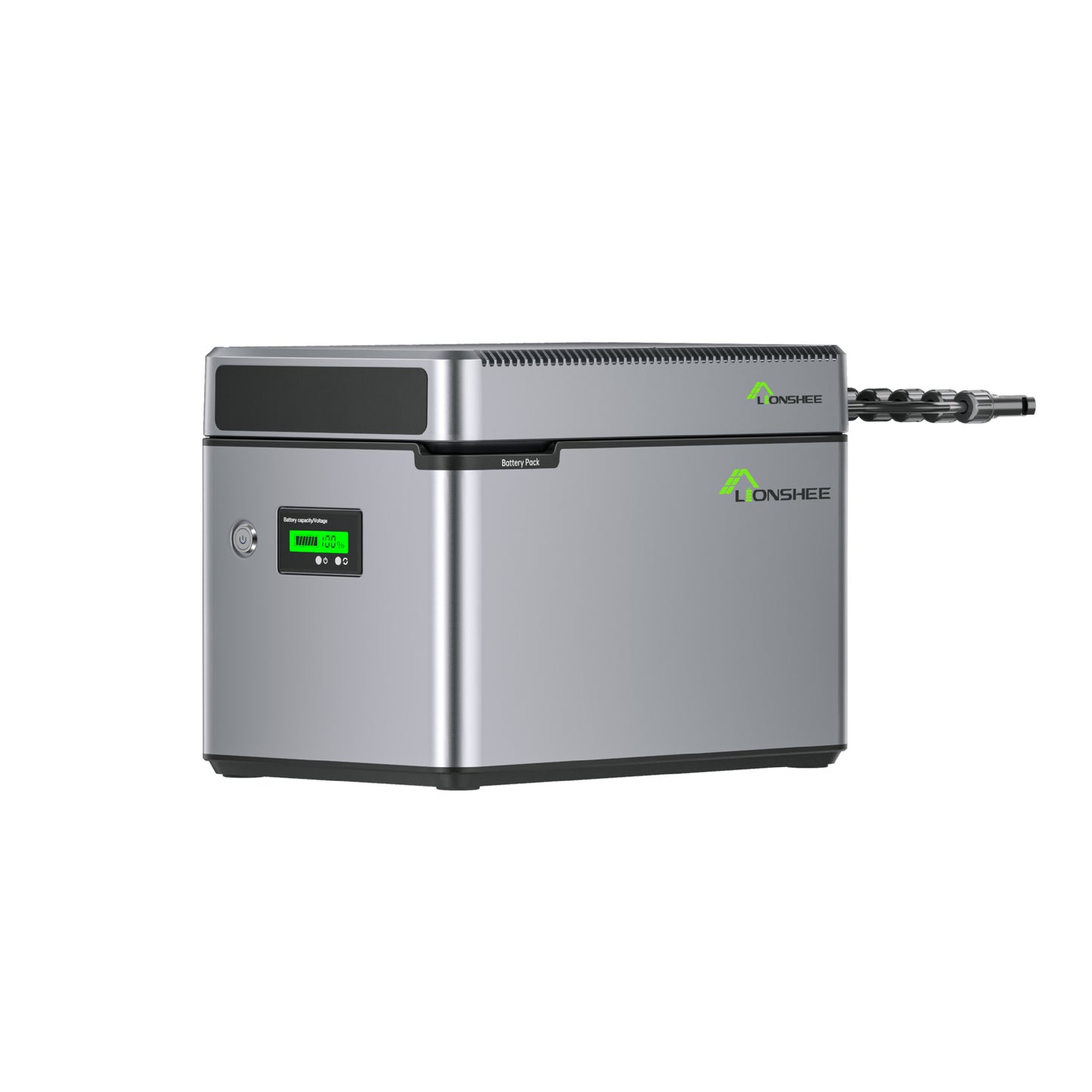 1024WH Power Box LiFePO4 52V 20AH Battery Storage Box + 1600W Smart Solar Hub For Home Balcony Solar System