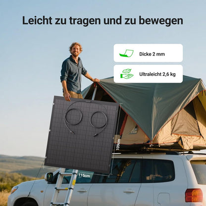 960W Flexible Solar Panel Kit, 4 x 240 W Flexible Solar Module, IP67, Solar Cell Photovoltaic Off Grid, for Motorhome, Car, Shed, Roof, Boat, Balcony