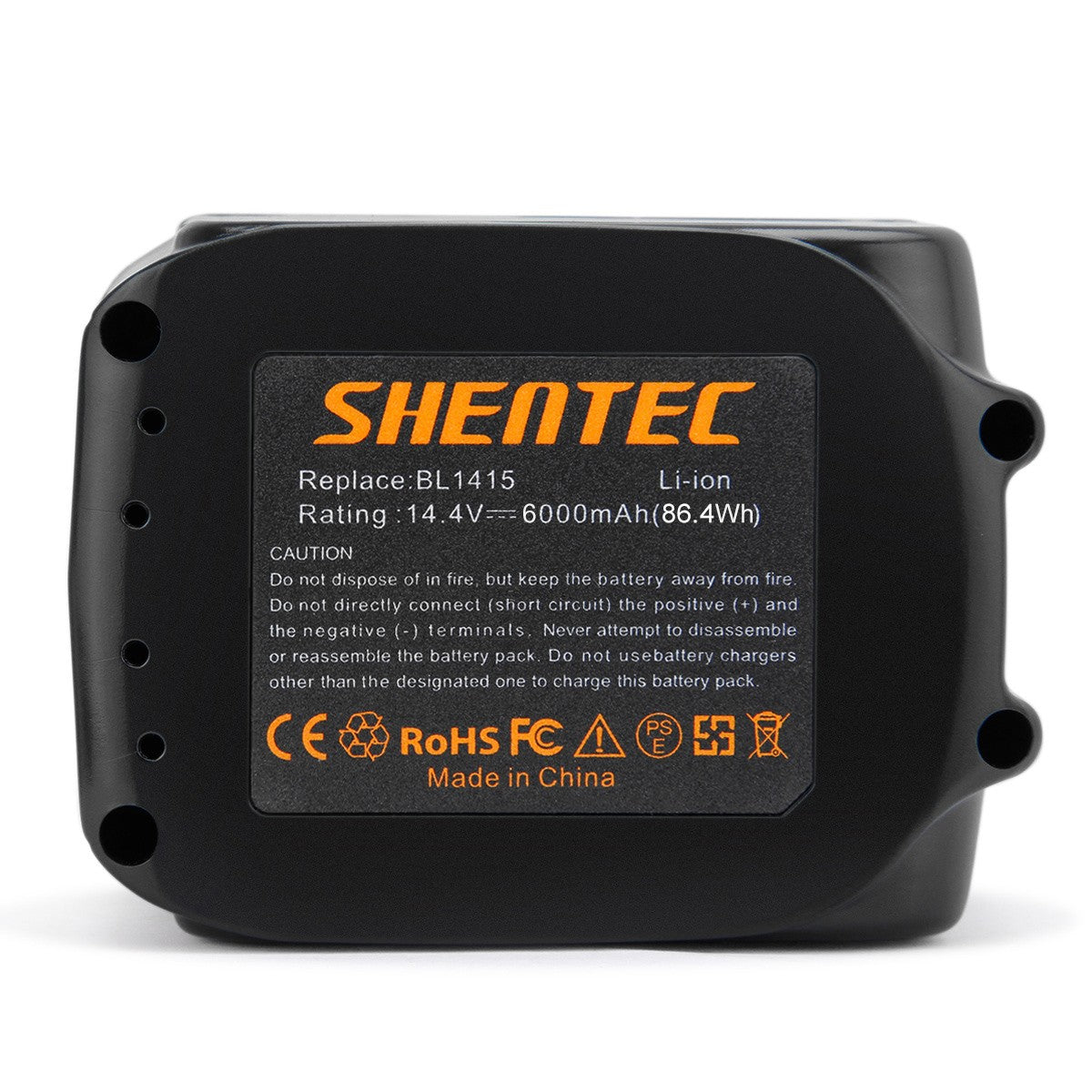 SHENTEC 6000mAh 14.4V Li-ion Battery For Makita BL1430 BL1450 LGG1430 194559-8 194558-0