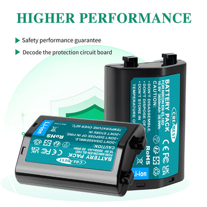 3.6Ah 10.8V ЕN-ЕL18 ЕN-ЕL-18А ЕN-ЕL-18В Battery For Nikon D4 D4S D5 D6 Z9 D500